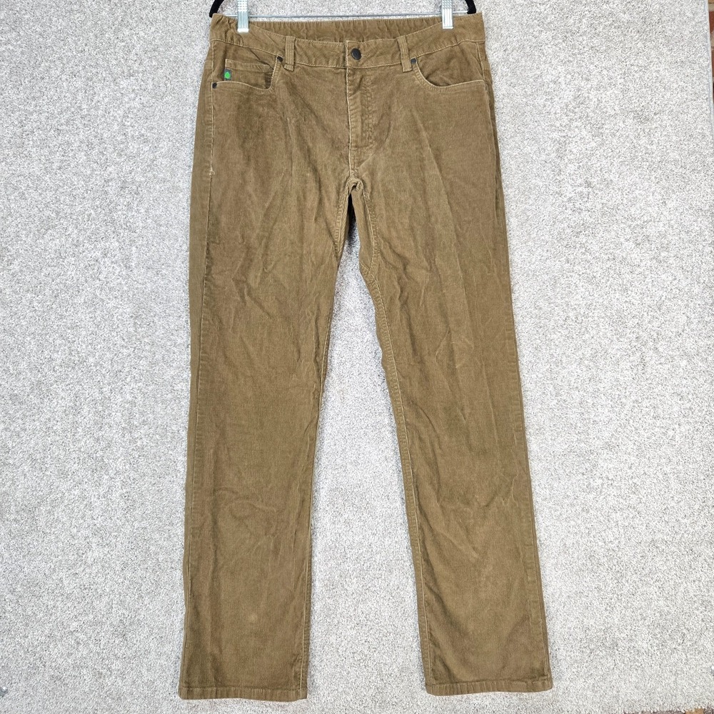 Stio Corduroy pants  Mens 34x31 Rivet Cord stretch cotton brown khaki